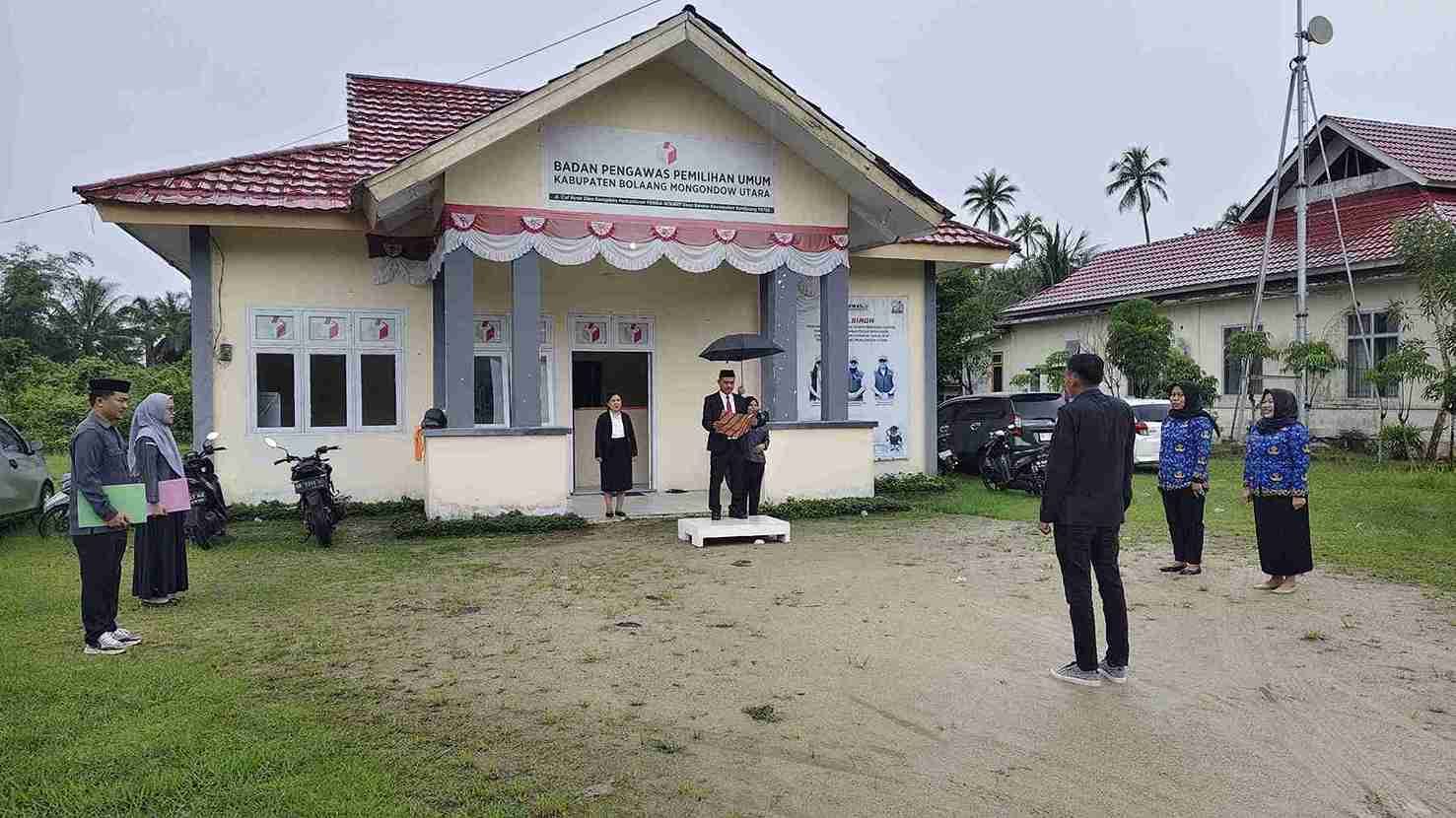 Pelaksanaan Apel Peringati Hari Lahir Pancasila