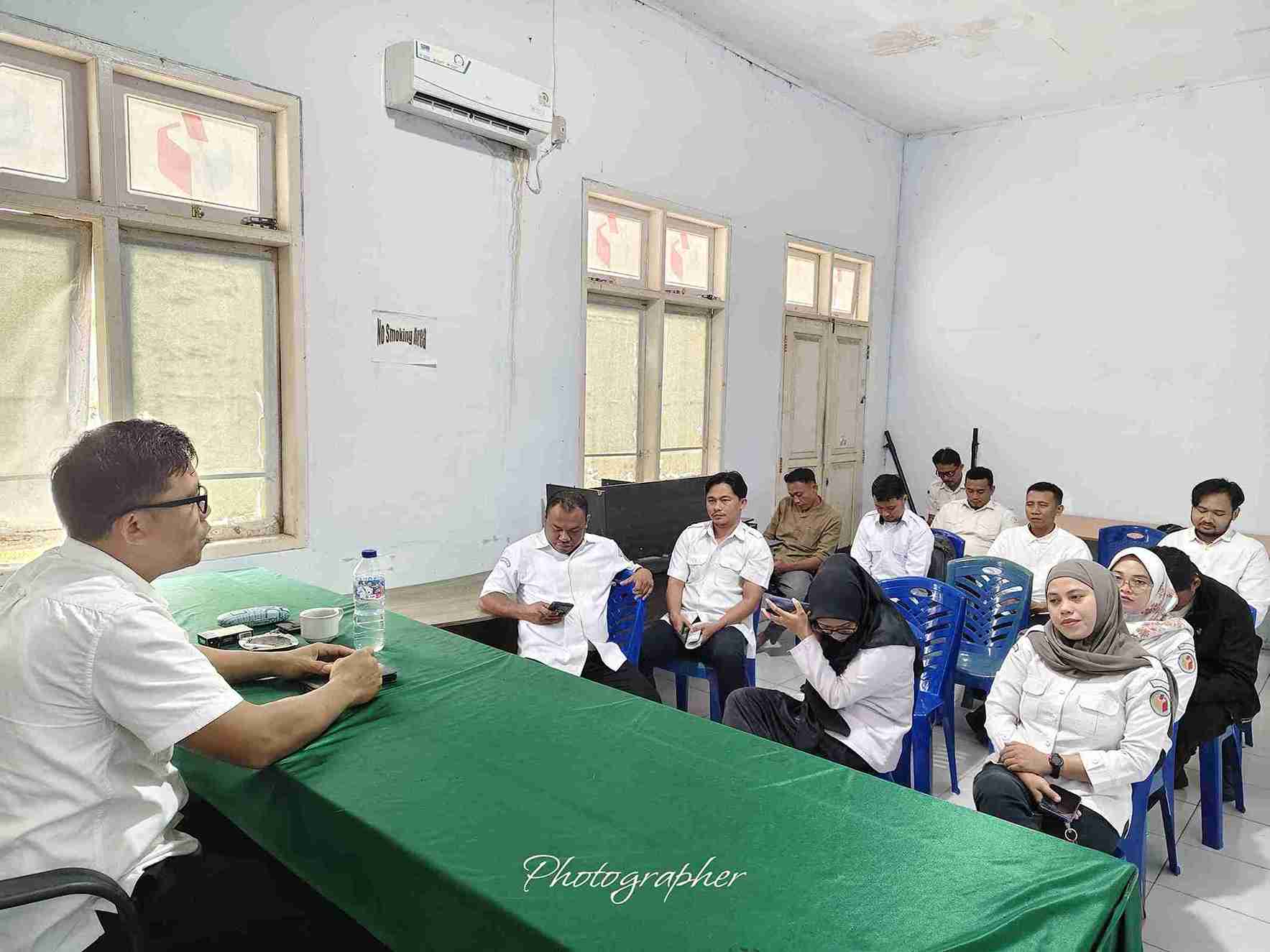 Sambutan dan Arahaan Koordinator Sekretariat Bawaslu Bolmut Adriyanto Dupa, SKM, M.Si