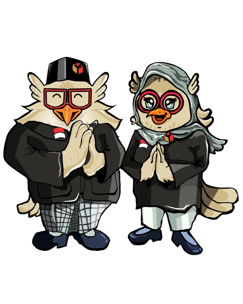 Maskot Bawaslu Bulan Ramadhan