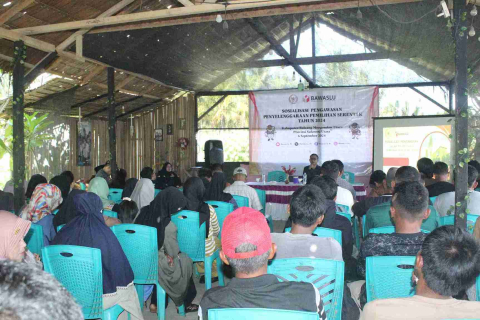 Plt. Ketua Bawaslu Bolmut Rizki Posangi, SH