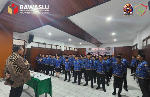 Arahan Anggota Bawaslu Provinsi Sulawesi Utara Bapak Erwin F. Sumampouw