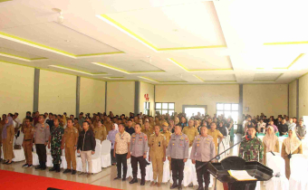 Peserta Kegiatan Rakor Netralitas Kepala Desa, ASN, TNI dan Polri serta Deklarasi Pengawasan Pilkada 2024 